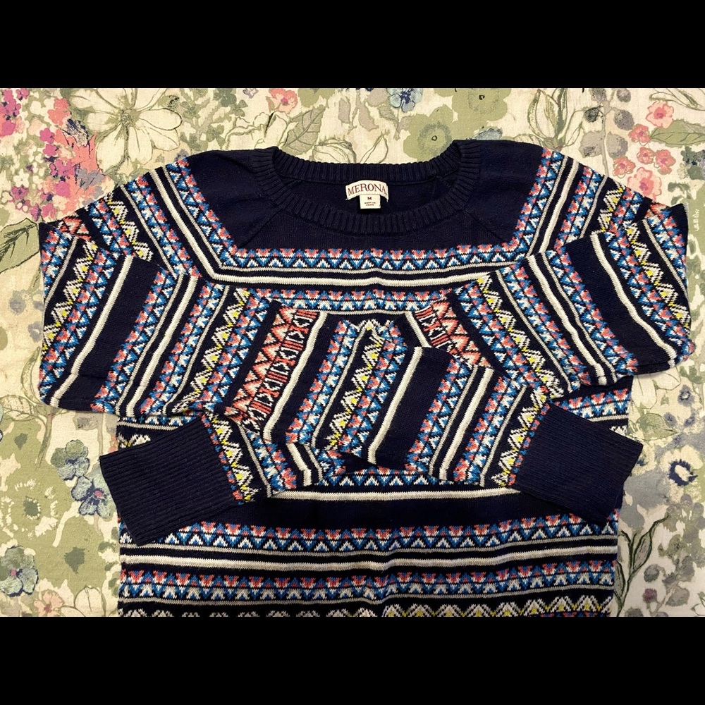 Patterned Sweater